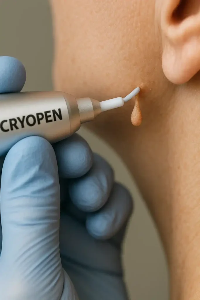Cryopen for skin tags removal Ross-on-Wye speak to our team today!