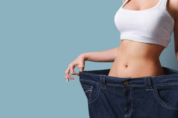 woman after fat reduction treatment Ross-on-Wye